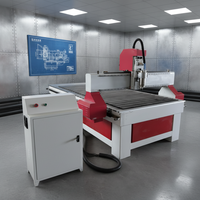 Machine de gravure et de découpe CNC haute vitesse 1325 pour diverses étiquettes, plaques d'immatriculation, enseignes et panneaux publicitaires en acrylique