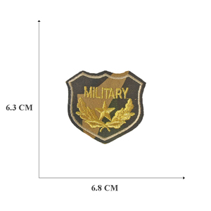 100 pièces/sac expédition rapide Offre Spéciale Camouflage <span class=keywords><strong>tissu</strong></span> fer sur broderie Patch Badge <span class=keywords><strong>pour</strong></span> vêtements - Product Image 5