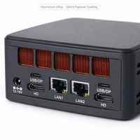 Mini PC NUC AMD AI 9 365 NPU 2*2.5G LAN 2*DDR5 PCIe4.0 2*HD 2*Type-C Ordinateur AI sous Windows 11