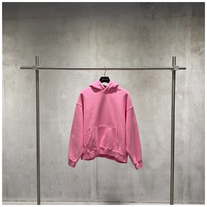 <span class=keywords><strong>Sweat</strong></span> à capuche unisexe ample et épais 400g, style vintage délavé, rétro, streetwear décontracté pour homme urbain - Product Image 1