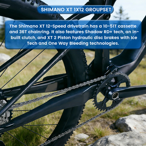 Bicicleta de Montaña Lewee de Fibra de Carbono XC de 29 Pulgadas, Ligera, con Transmisión <span class=keywords><strong>Shimano</strong></span> de 12 Velocidades y Frenos de Disco Hidráulicos, Proveedor OEM - Product Image 5