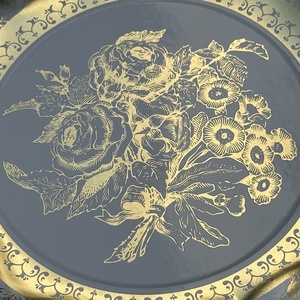 Bộ đồ ăn và đồ dùng bàn ăn dùng một lần kiểu cổ điển châu Âu, bộ sưu tập đĩa giấy cổ điển dùng cho các bữa tiệc - Product Image 3