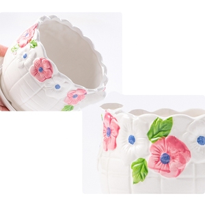 Maceta <span class=keywords><strong>de</strong></span> cerámica sencilla para jardín, maceta creativa para decoración, balcón, cola <span class=keywords><strong>de</strong></span> <span class=keywords><strong>Tigre</strong></span>, maceta para orquídeas, maceta grande para flores - Product Image 3