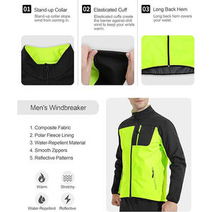 Chaquetas Softshell para Deportes al Aire Libre, Trekking y Running, Chaqueta Softshell Personalizada para Motociclismo, Chaqueta Softshell Cálida de Invierno - Product Image 4