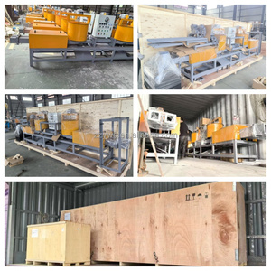 Werkseitig komprimierte Holzpaletten-Fuß maschine Holzspan-Block herstellungs maschine - Product Image 6