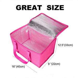 Reusable Thermal Insulated Solar Panel <b>Cooler</b> Bag with Letter Pattern Non Woven Material for Food & <b>Cans</b> - Product Image 3