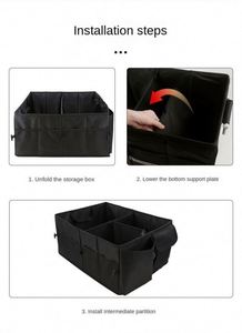 Caja de Almacenamiento Multifuncional de Tela Oxford para Asiento Trasero de Coche, para Compartimento Trasero, Uso en Viajes, Precio al por Mayor Personalizado - Product Image 3