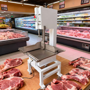Máquina de sierra para cortar carne y carne | Equipo de carnicero comercial de 2200W | Cortador DE CARNE/hueso congelado de acero inoxidable - Product Image 4