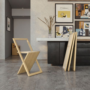 كرسي قابل للطي من الخيزران الصلب من جريزو، مقاوم للماء وسهل التخزين، مناسب للمنزل والفنادق والحدائق وحفلات الزفاف - Product Image 4