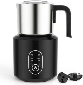 Coffee Milk Frother Automatic Stainless Steel Milk Boil And Frother Electric Milk Warmer Frother Automatic Shutdown Electric Milk Frother