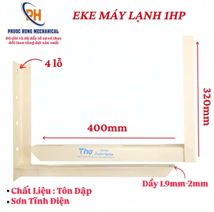 Soporte para unidad de aire acondicionado de 1HP, resistente, a prueba de óxido, estructura soldada manualmente en Vietnam, para exteriores. - Product Image 2