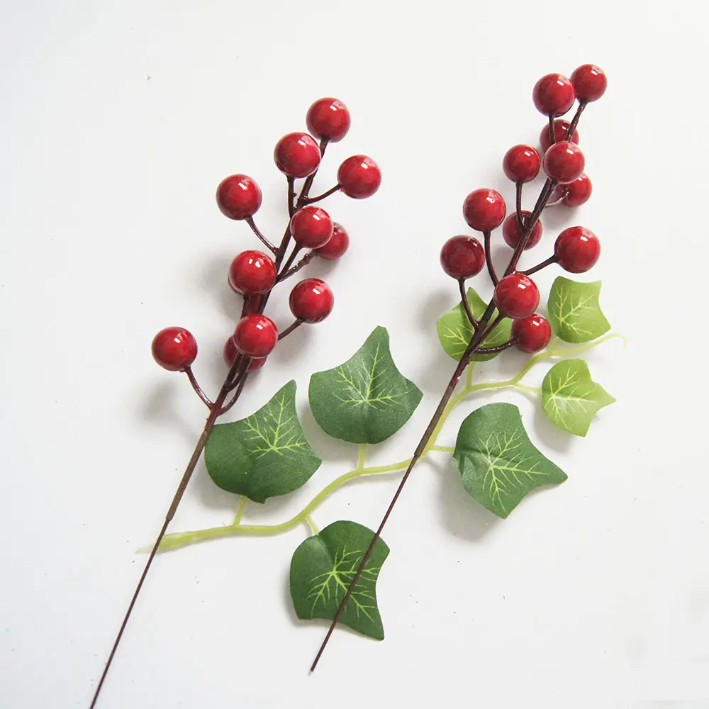 Новое поступление, искусственные стебли ягод для рождественской елки