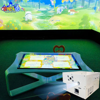 Système de projection murale interactif numérique pour jeux de peinture, réalité augmentée, sports d'intérieur pour enfants, détection de mouvement 3D pour musées, centres de jeux, événements et spectacles