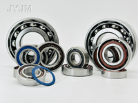 JYJM OEM 7308 Bantalan Bola Kontak Sudut 40x90x23mm Presisi Tinggi Baja Krom Baris Tunggal Pabrik Motor Spindle Alat Mesin