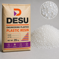 Polyacrylamide PAM Floculant Grade PA66 Granulés Polymères Blancs Haute Fluidité Résistants à l'Usure et aux Huiles pour Matière Première Plastique
