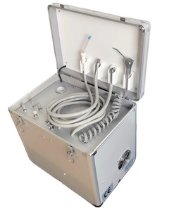 VENTES CHAUDES Bon prix Haute qualité <span class=keywords><strong>Moins</strong></span> <span class=keywords><strong>cher</strong></span> Unité <span class=keywords><strong>dentaire</strong></span> portable Électrique Métal & Plastique Certifié CE Garantie 1 an - Product Image 1