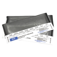 Bandelettes de test de performance de scellage thermique pour sachets de stérilisation en papier et plastique, sachets autoclave dentaires, boîte de 100 pièces