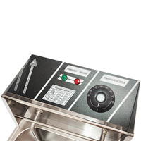 2025 pas cher prix friteuse commerciale électrique multifonctionnelle friteuse réglable Thermostat pas de vapeurs poulet frites Machine
