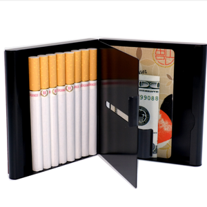 wonderful aluminum cigarette case box