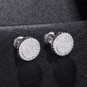 <span class=keywords><strong>Fournisseur</strong></span> de <span class=keywords><strong>bijoux</strong></span> en gros : Boucles d'oreilles pendantes unisexes Hiphop en zircon, forme animale, pour fête, en <span class=keywords><strong>acier</strong></span> <span class=keywords><strong>inoxydable</strong></span> plaqué or, style cool - Product Image 1