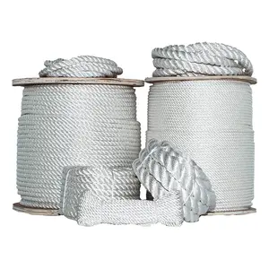 Twisted Polyester Rope With Low Stretch And High Strength