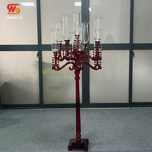 Candelabros de Cristal de Diseño de Fábrica SMOOTH, Portavelas de Cristal para Banquetes de Boda, Restaurantes, Decoración de Mesa para el Día de San Valentín - Product Image 6