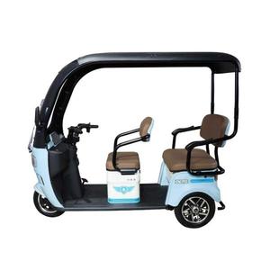 Nouveau modèle de scooter tricycle QIANGSHENG 2026 avec 2 sièges, moteur 48V 500W et toit - Product Image 5