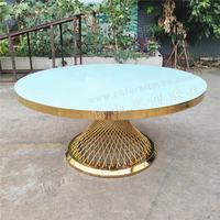 Ensemble table et chaises de salle à manger en acier inoxydable doré de luxe léger, verre trempé, polissage miroir, convertible, meubles de maison