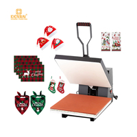 Presse à Chaud Électrique Semi-Automatique Mini pour T-shirts, Tasses et Mugs, Sublimation 16x24 pour Assiettes – Prête à l'emploi