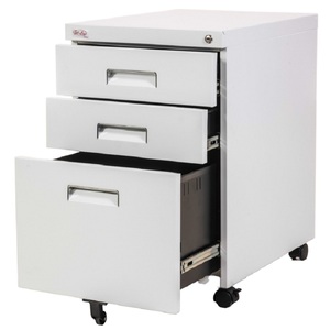 Armoire de rangement mobile autoportante en acier coloré avec serrure à code pour bureau, mobilier de bureau pour usage domestique ou professionnel - Product Image 2