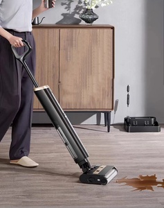 High Quality 300W Wireless Rechargeable <b>Battery</b> <b>Operated</b> Handheld Cordless Wet Dry Vacuum Cleaner LED Display Voice Assistant - Product Image 4