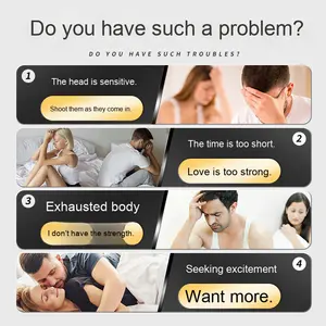 Uzun etkili hint yağ gecikme sprey erkek olmayan boşalma yarı kalıcı sert seks oyuncakları - Product Image 5