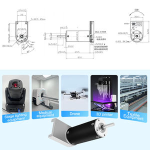 <span class=keywords><strong>Motor</strong></span> sin escobillas RB 32BLDCS con controlador Bldc con <span class=keywords><strong>Motor</strong></span> de engranaje de CC para <span class=keywords><strong>Motor</strong></span> de Dron eléctrico de alta potencia 24V 8 cables - Product Image 3