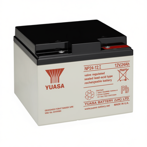 Batería de plomo-ácido sellada con válvula reguladora Yuasa NP24-12 12V 24Ah para uso en espera - Product Image 3