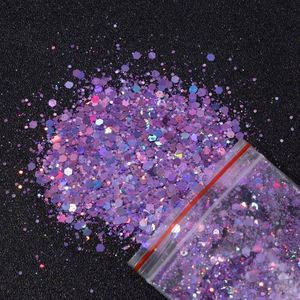 Paillettes en plastique de 5 mm en forme de marguerite, creuses et colorées, pour la décoration des ongles et les loisirs créatifs DIY - Product Image 4