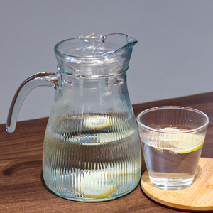 Carafe à <span class=keywords><strong>eau</strong></span> <span class=keywords><strong>en</strong></span> <span class=keywords><strong>verre</strong></span> avec couvercle, style moderne, pour <span class=keywords><strong>eau</strong></span> froide, vente <span class=keywords><strong>en</strong></span> gros, prix usine, ensemble théière et bouilloire - Product Image 4