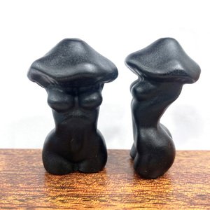 Gran oferta, diosa de obsidiana tallada, modelo de <span class=keywords><strong>Madre</strong></span> Tierra de cristal pulido para Yoga para tallar y meditar - Product Image 2
