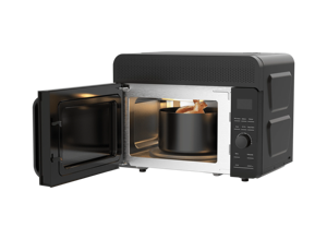 Freidora de aire para <span class=keywords><strong>microondas</strong></span> de 17L, <span class=keywords><strong>digital</strong></span>, <span class=keywords><strong>sin</strong></span> aceite, fácil limpieza - Product Image 2