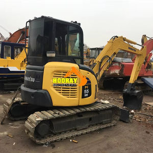 Uesd มินิ Komatsu รถขุด PC55MR-2 5ton Pc60pc70มือสองวิศวกรรมก่อสร้าง - Product Image 1
