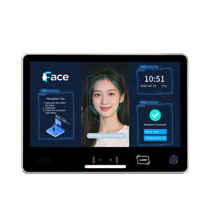 Panneau de contrôle biométrique Android 15,6 pouces avec reconnaissance faciale et empreintes digitales, USB TTL RS232 RS485 pour rack de serveur, casier intelligent - Product Image 1