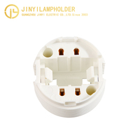 Adaptateur de douille d'ampoule LED USBO G24 2P 4 broches en plastique pour lampe halogène, économie d'énergie, garantie 1 an