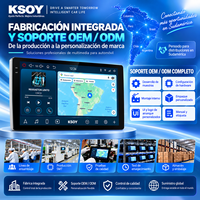 KSOY-Lecteur universel de voiture Android 16, 9 pouces, 10.1 pouces, 3 + 32 Go, GPS, BT, FM, RDS, 4G, LTE, WiFi, 6 DSP, USB, écran tactile, 8 cœurs