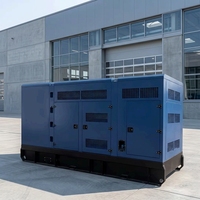 Générateur diesel silencieux à châssis ouvert 150 kVA 120 kW, alimentation de secours avec ATS pour bâtiments commerciaux