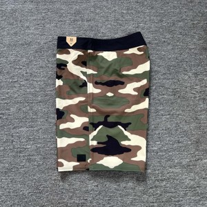 กางเกงขาสั้นชายแบบแห้งเร็ว กันน้ำ พร้อมเชือกผูกเอว สำหรับว่ายน้ำและเล่นเซิร์ฟ - Product Image 4