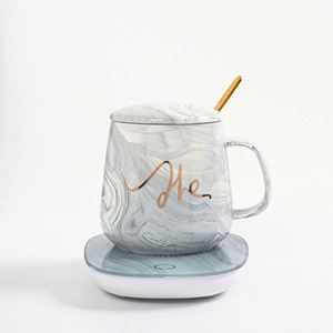 Warm Metal/Paper Coffee Tea <b>Cup</b> Gift Set for Girl Promotional love You New Year Valentines Day Gift with UV Printing - Product Image 1