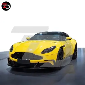 Hot Sale ZD Style Dry Body Kit Carbon Front Bumper Lip Canards Rear Bumper Lip For Aston Martin DB11 Coupe Volante 2017 To 2023
