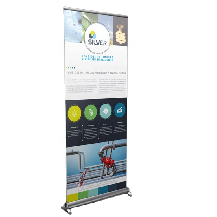 Рекламные, различные, прочные, с использованием наружного логотипа на заказ, рулонный баннер, рулонный баннер