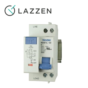 Interruptor Automático Miniatura (MCB) <span class=keywords><strong>Nader</strong></span> NDB1L-32 120V CA 16A 1P+NP para Montaje en Riel DIN, Capacidad de Ruptura de 4.5kA, Curva de Disparo de Cobre C - Product Image 1