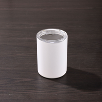 Offre Spéciale – Mini-gobelet Macaron Couleur Unie en Acier Inoxydable à Double Paroi Isotherme avec Couvercle