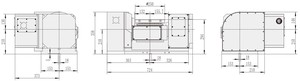 Mesa giratoria Wt-s250 Bibo para centro de mecanizado, piezas de maquinaria, mesa rotatoria Wt-s250 Bibo - Product Image 5